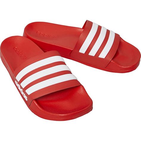 slippers adidas rood